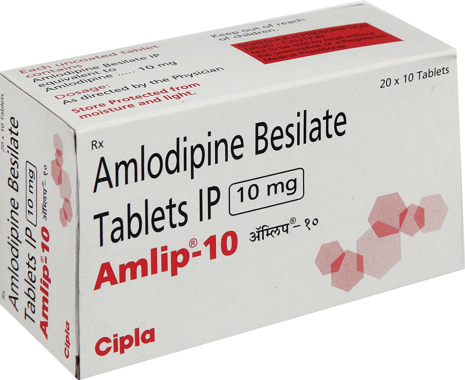 Amlip 10mg Tablets