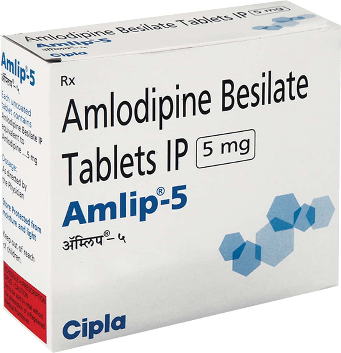 Amlip 5mg Tablets