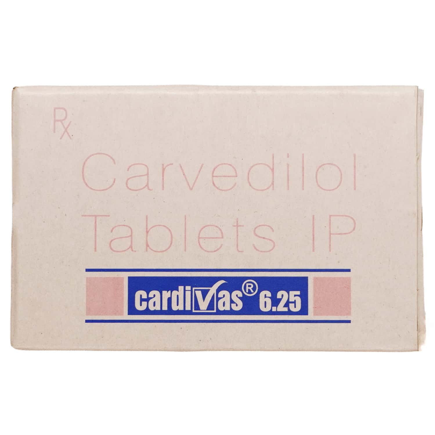 Cardivas 6.25mg Tablets