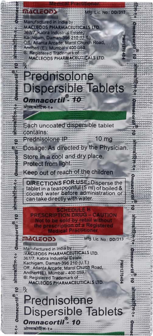 Omnacortil 10mg Tablets