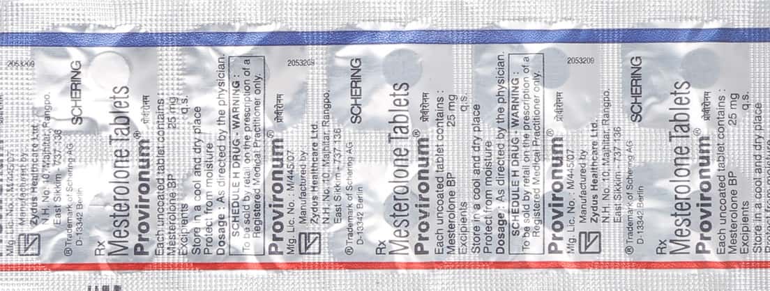 Provironum 25mg Tablets