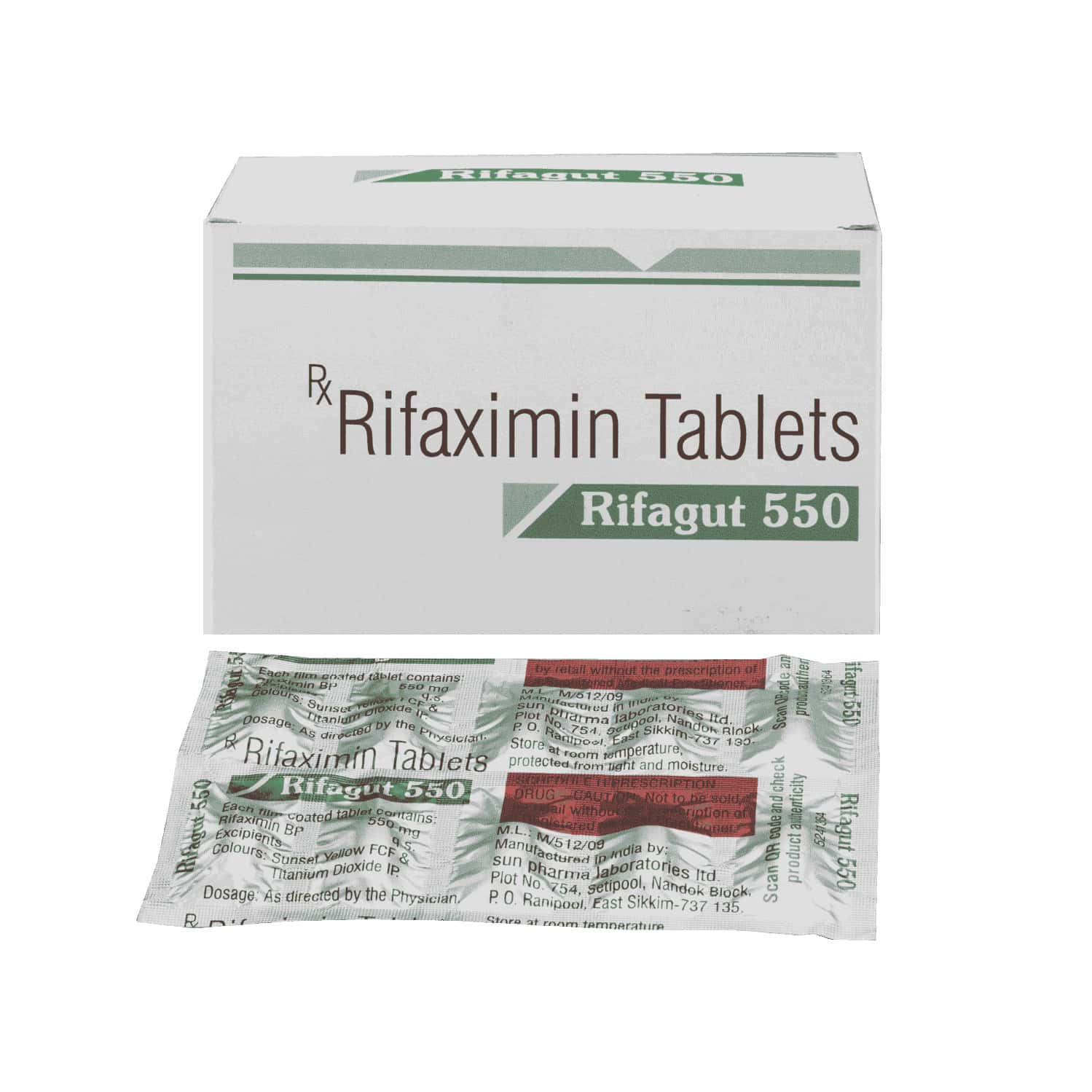 Rifagut 550mg Tablets