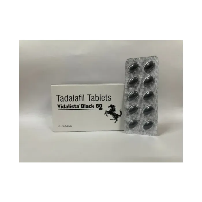 Vidalista Black 80mg Tablets