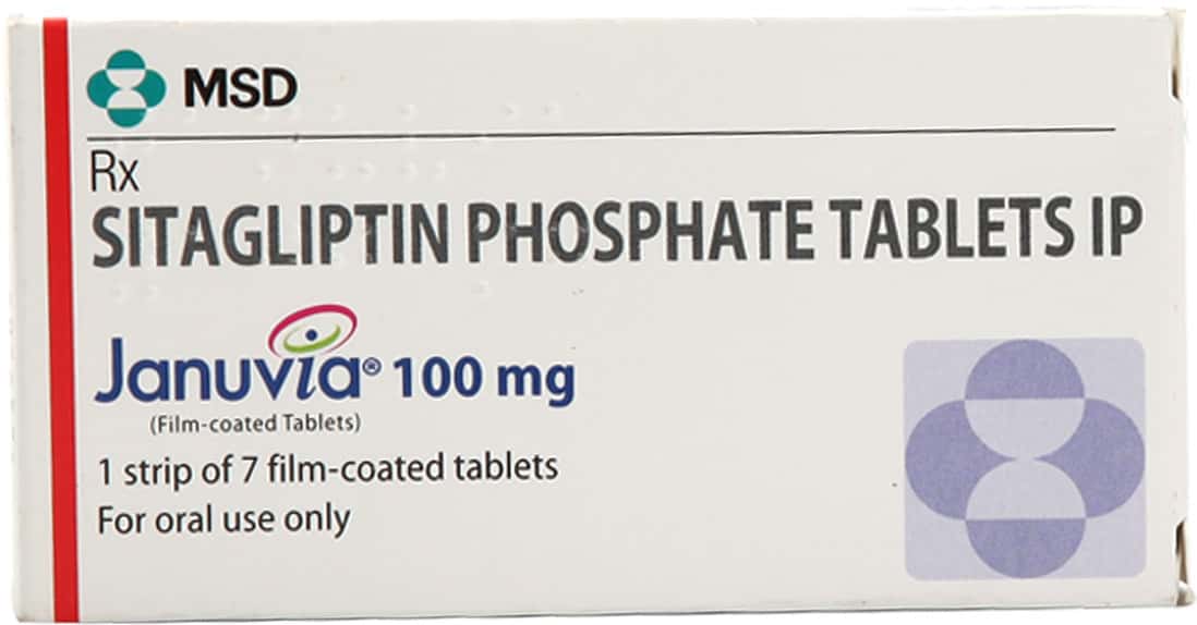 Januvia 100mg Tablets