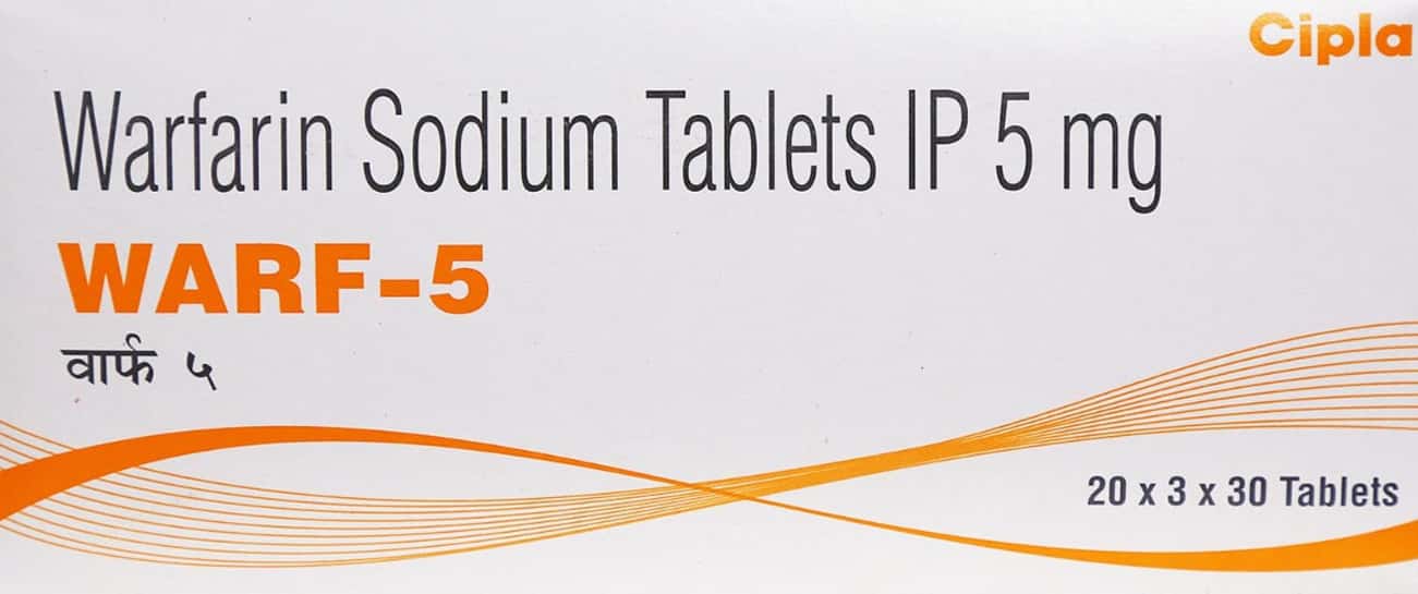 Warf 5mg Tablets