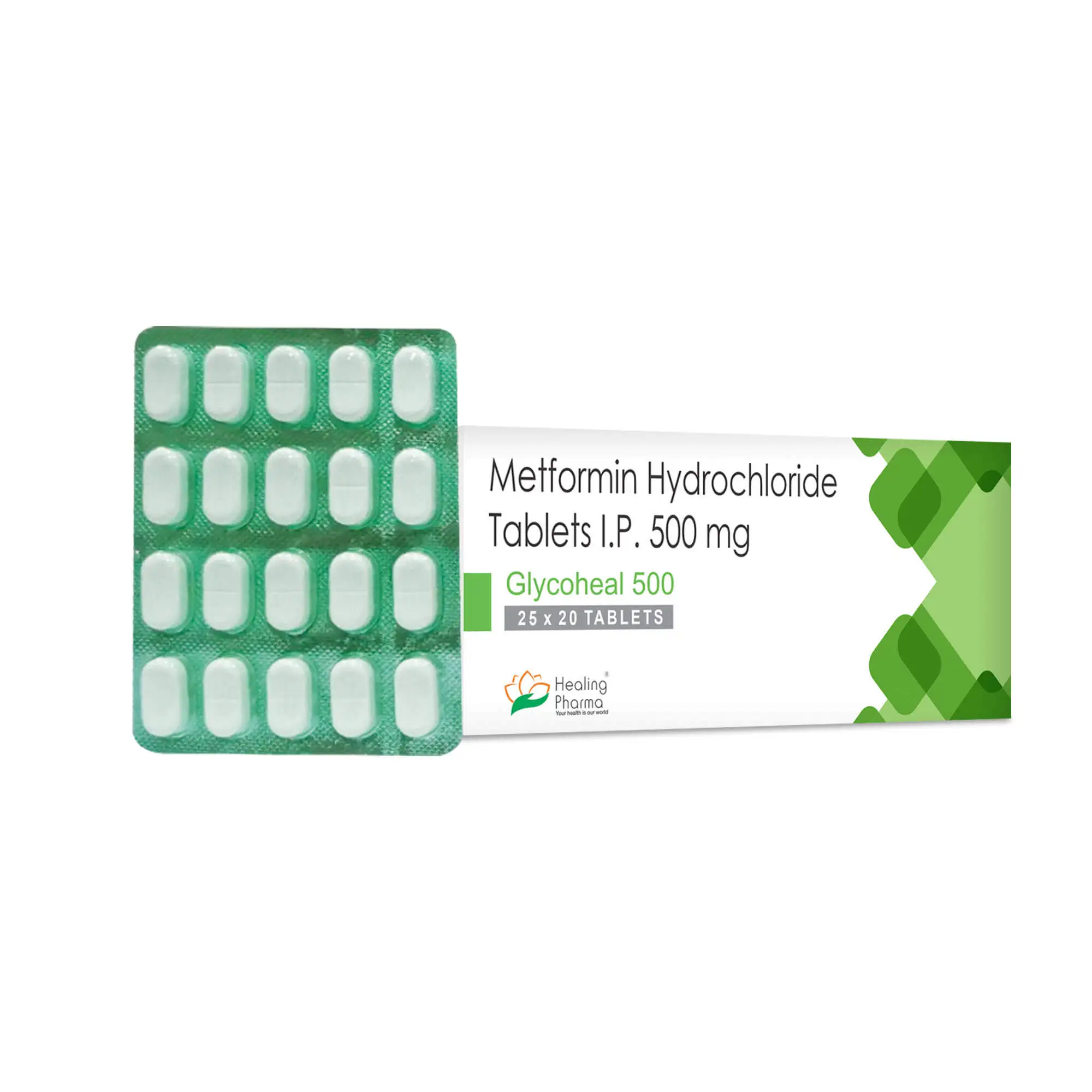 Glycoheal 500mg Tablets