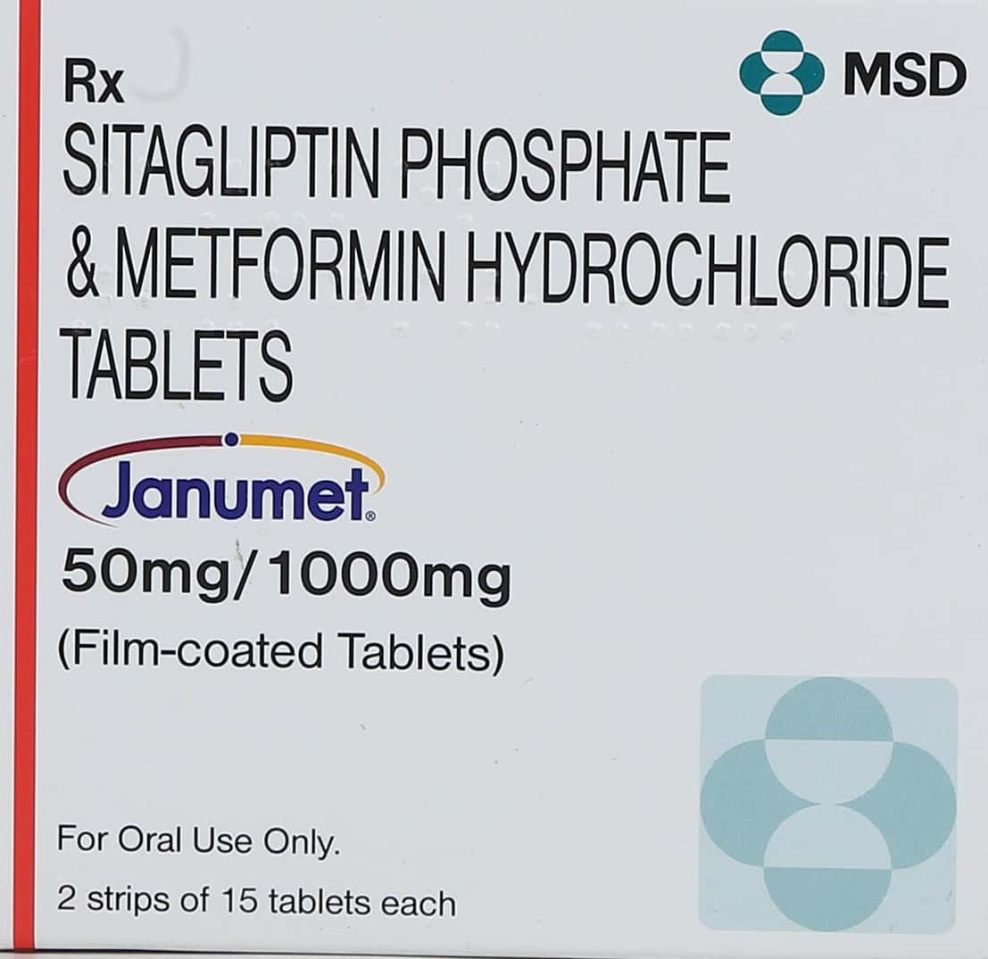 Janumet 50/1000mg Tablets