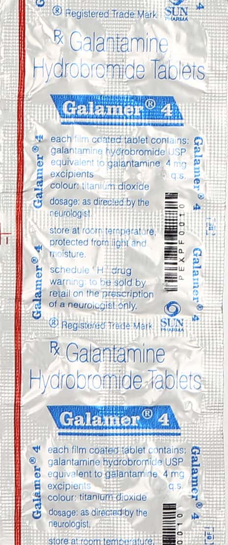 Galamer 4mg Tablets