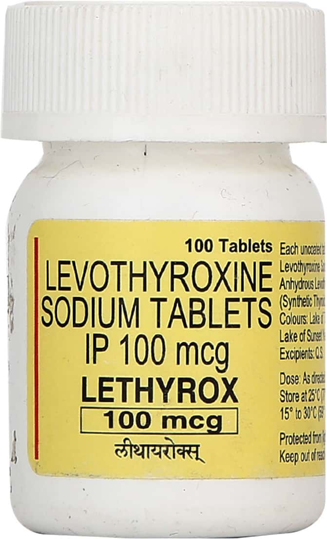 Lethyrox 100mcg Tablets