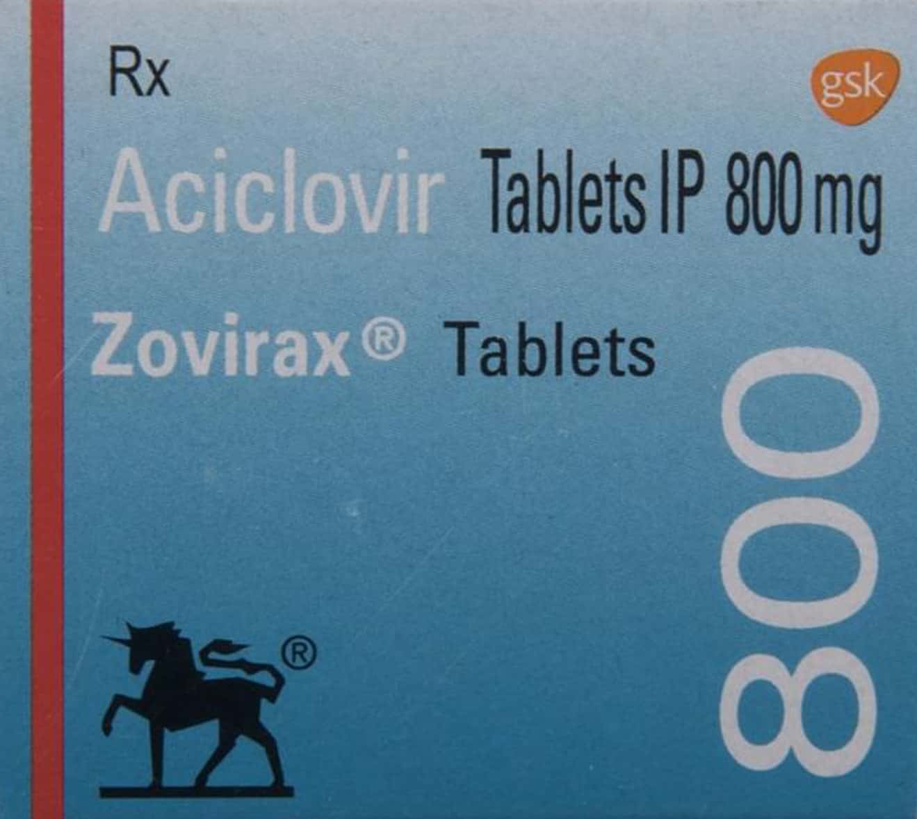 Zovirax 800mg Tablets