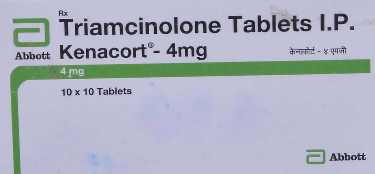 Kenacort 4mg Tablets