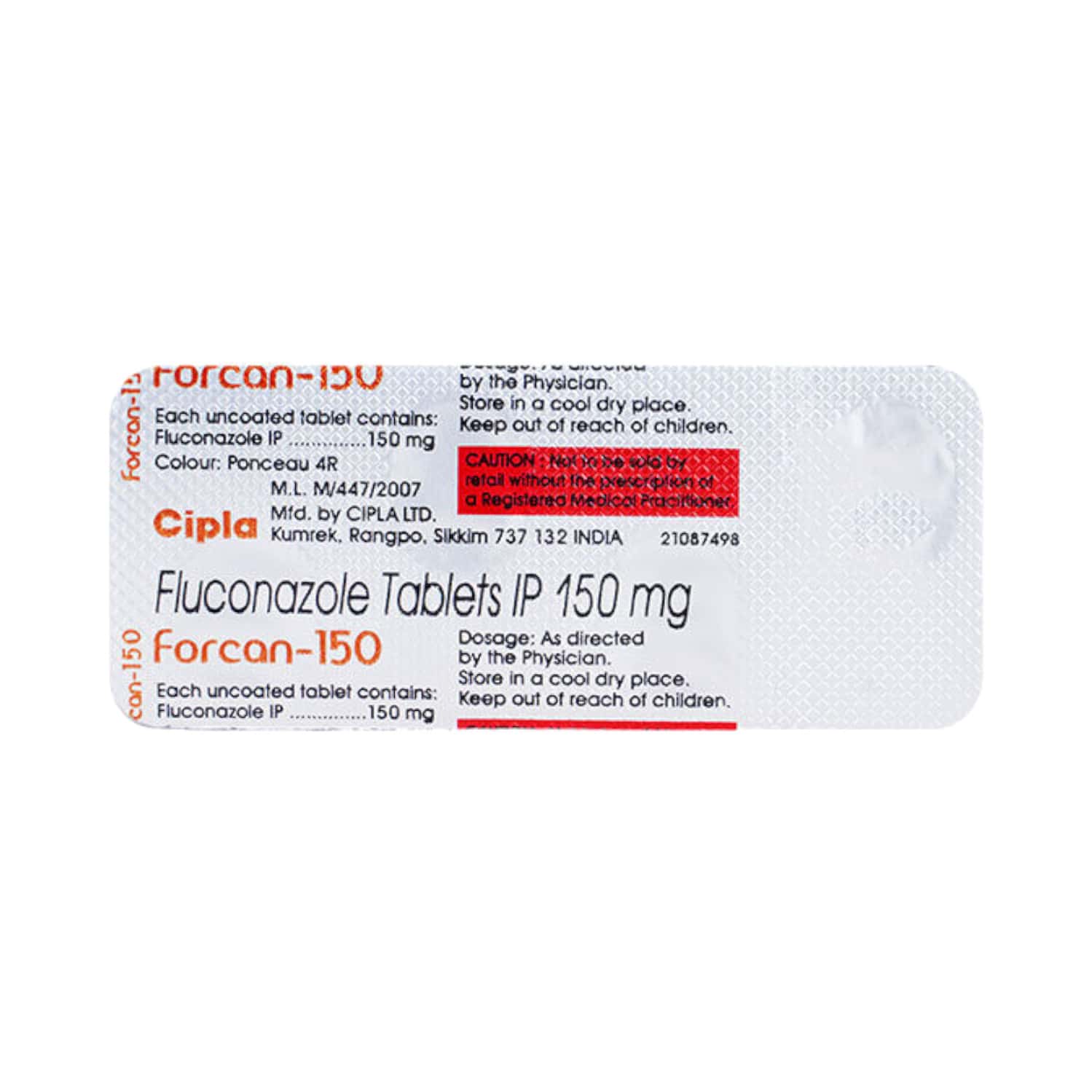 P Force Fort 150mg Tablets