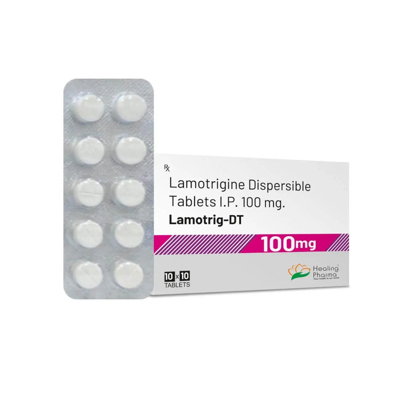 Lamotrig-Dt 100mg Tablets