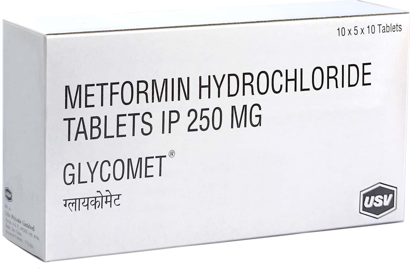 Glycomet 250mg Tablets