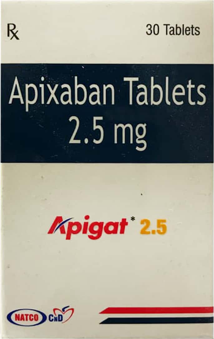 Apigat 2.5mg Tablets