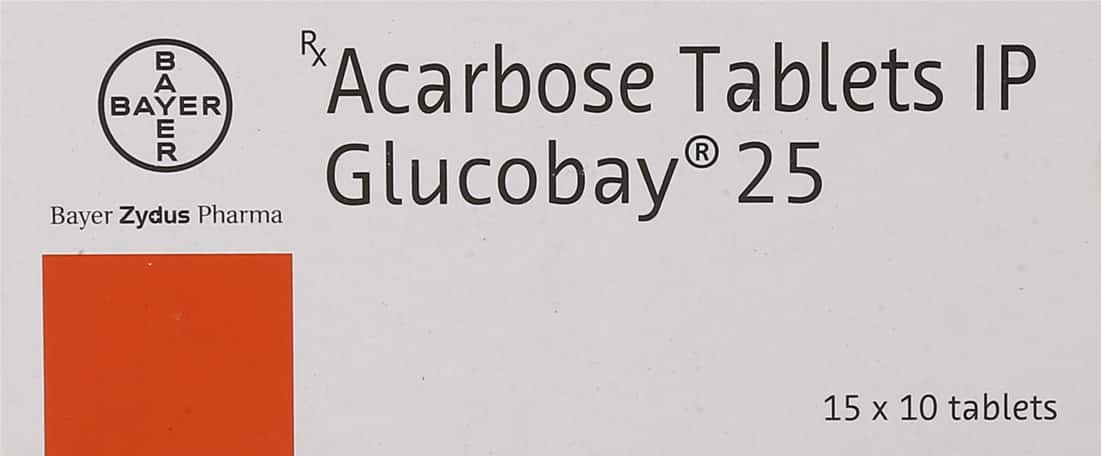 Glucobay 25mg Tablets