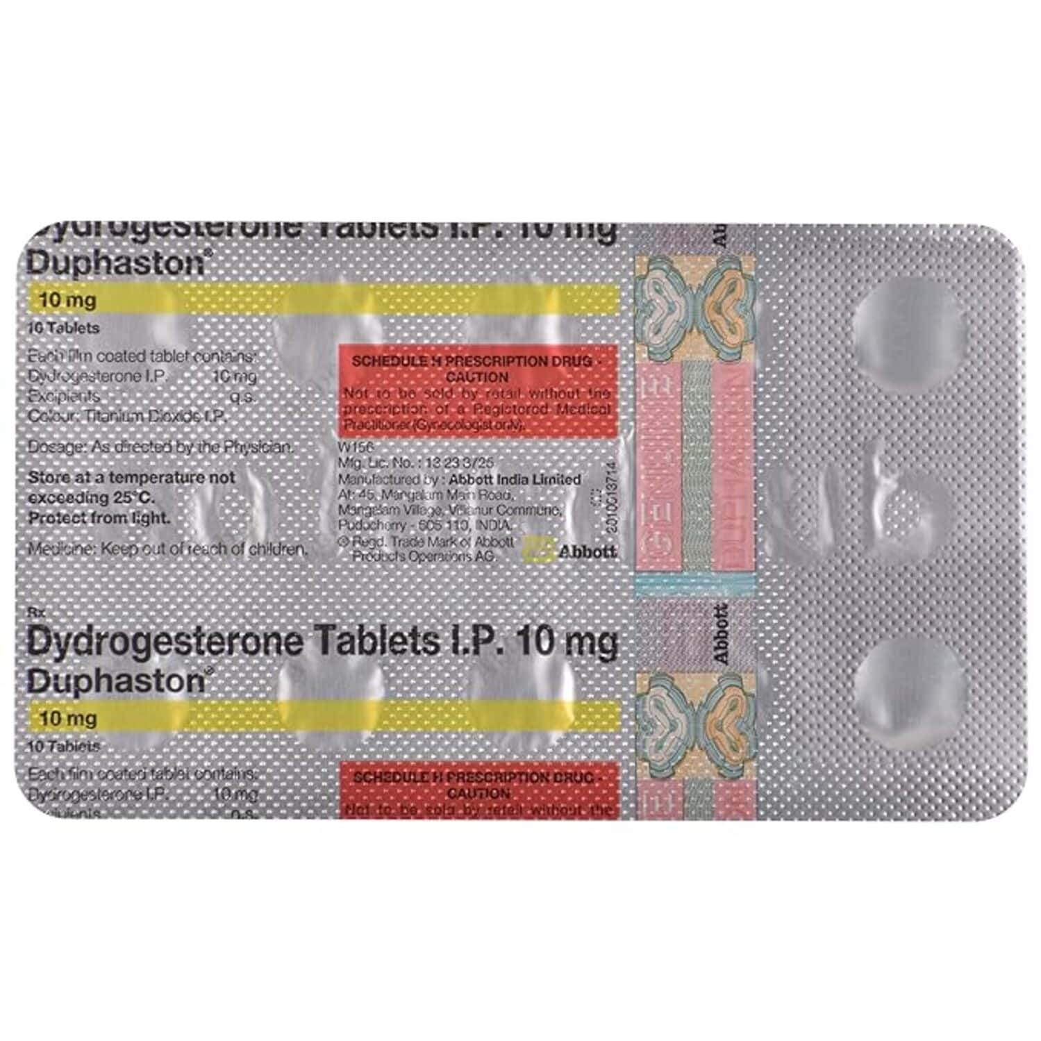 Duphaston 10mg Tablets
