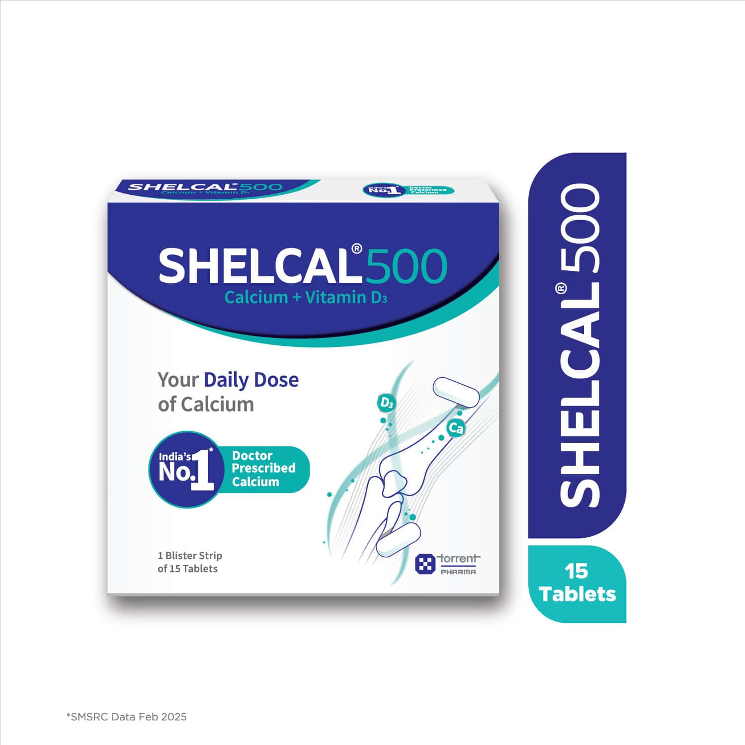 Shelcal 500mg Tablets