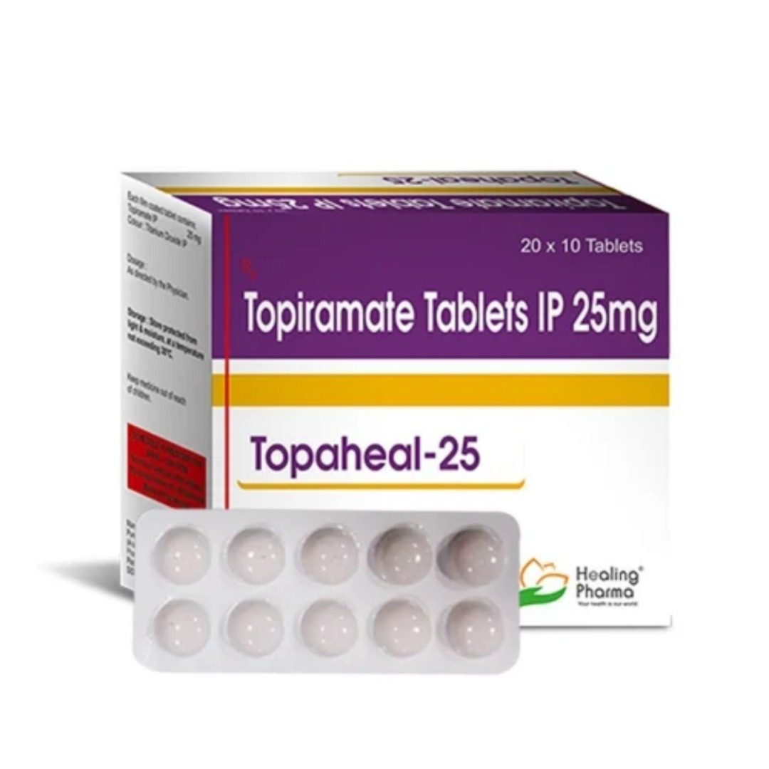 Topaheal 25mg Tablets