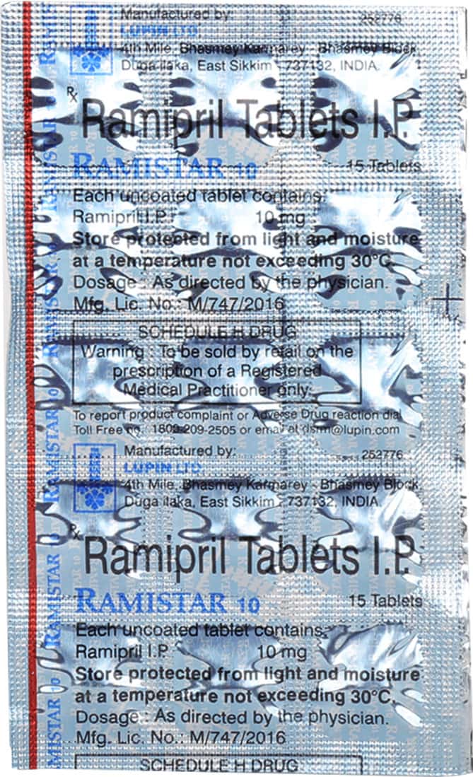 Ramistar 10mg Tablets