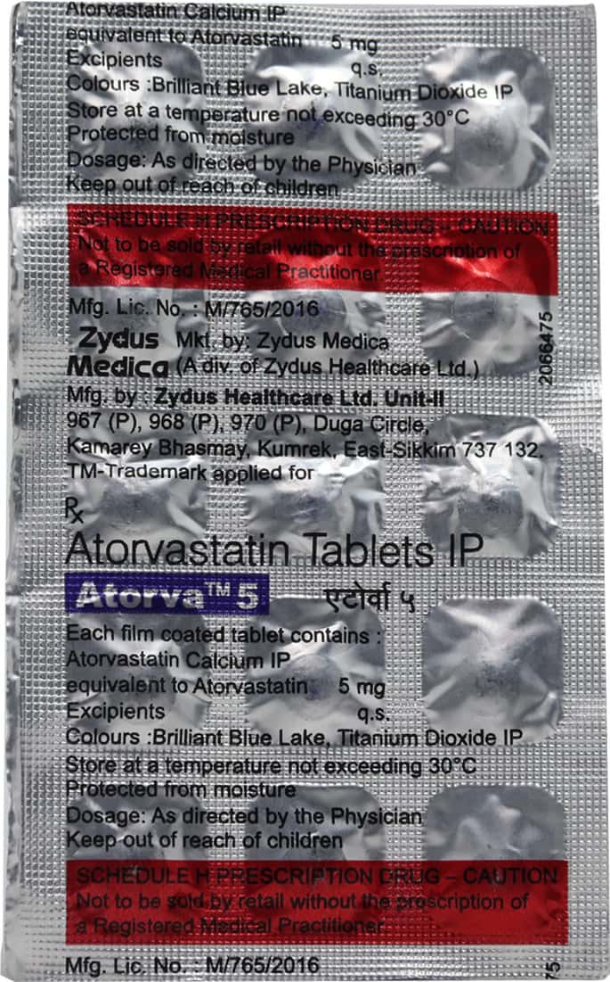 Torvox 5mg Tablets