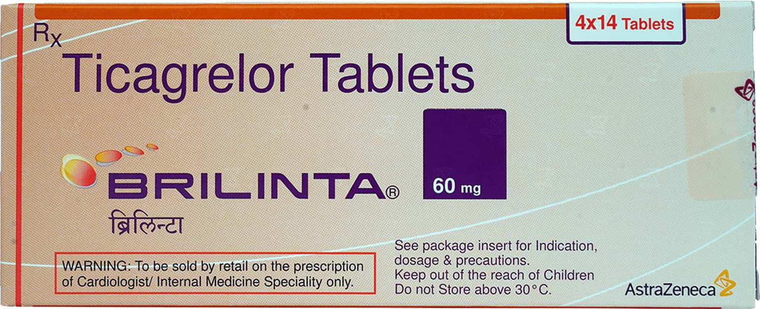 Brilinta 60mg Tablets