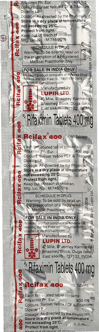 Rcifax 400mg Tablets