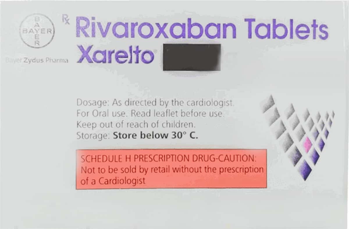 Xarelto 2.5mg Tablets