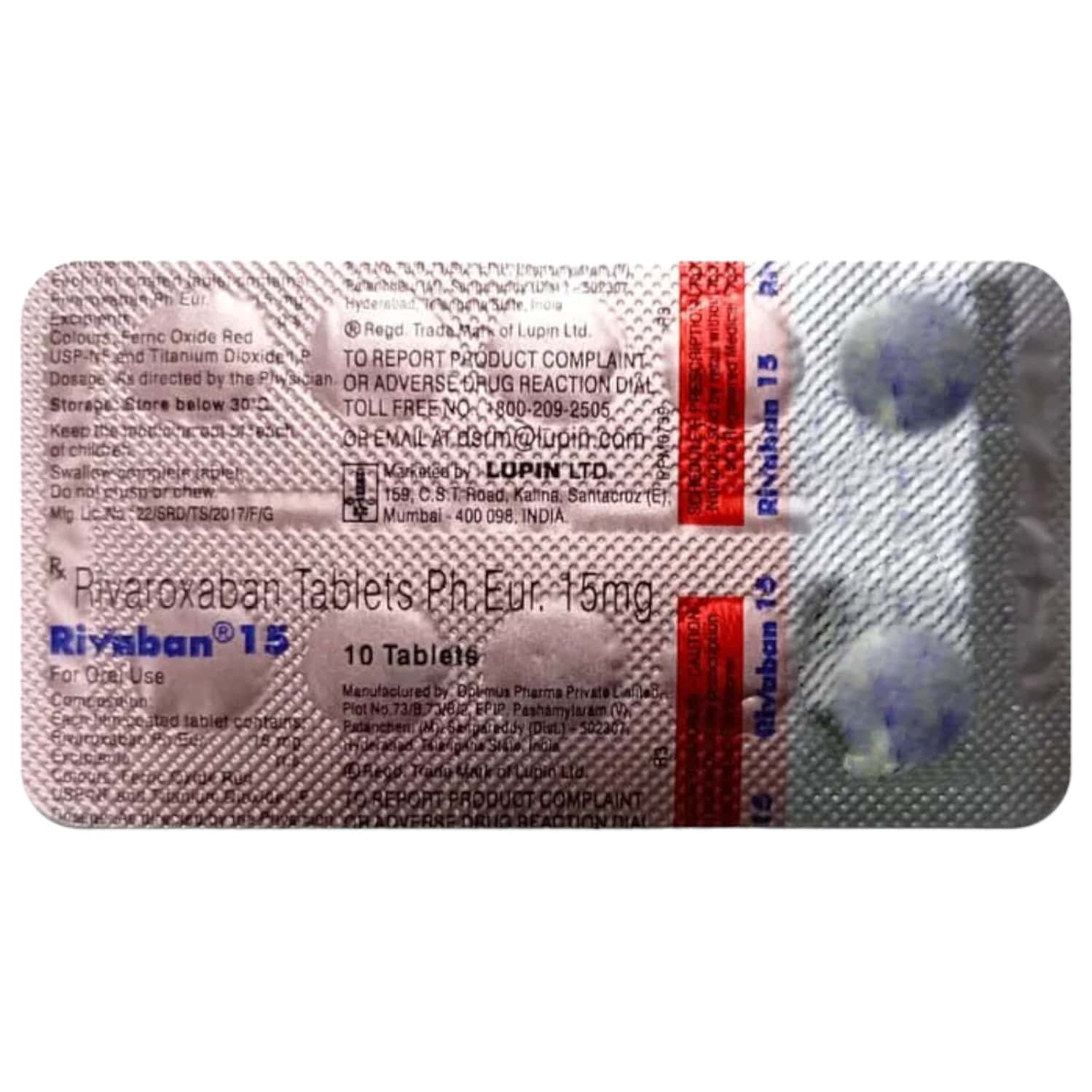 Rivajon 15mg Tablets