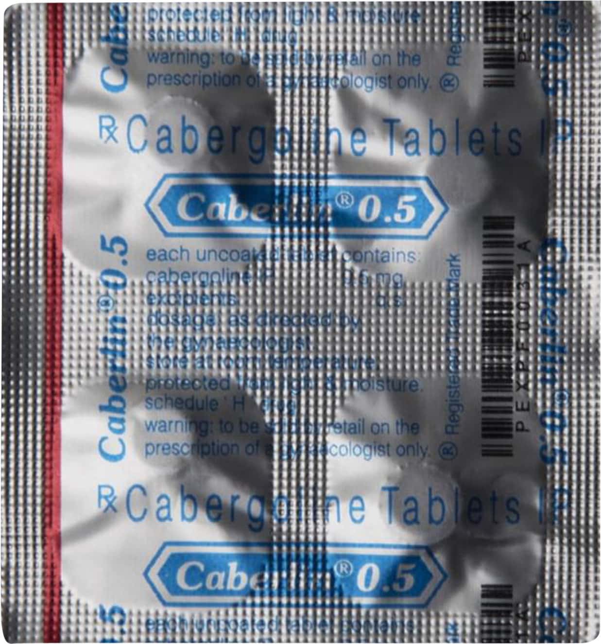 Cabsher 0.5mg Tablets