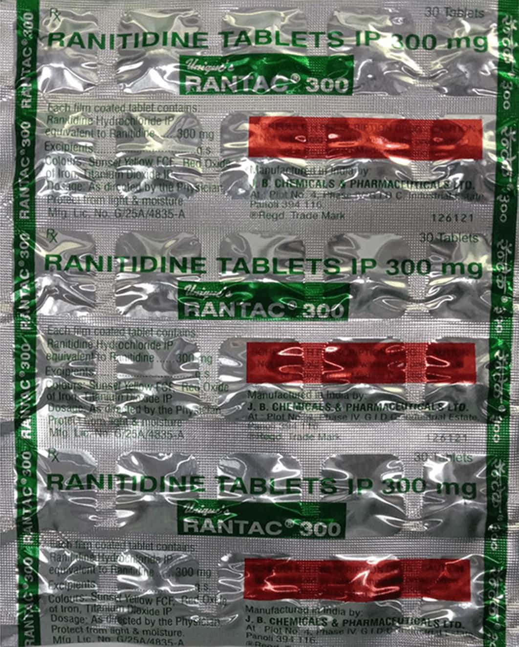 Rantac 300mg Tablets