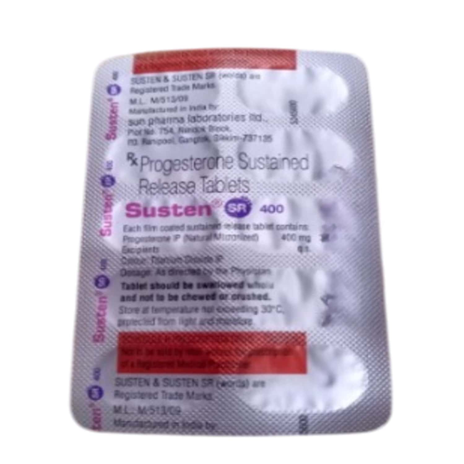 Susten SR 400mg Tablets