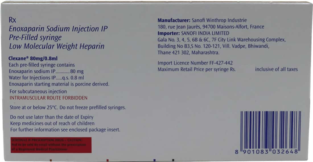 Clenash 80mg Tablets