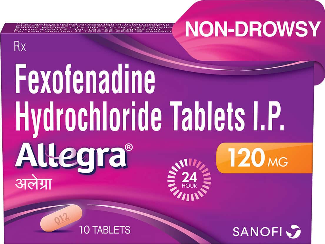 Allegra 120mg Tablets