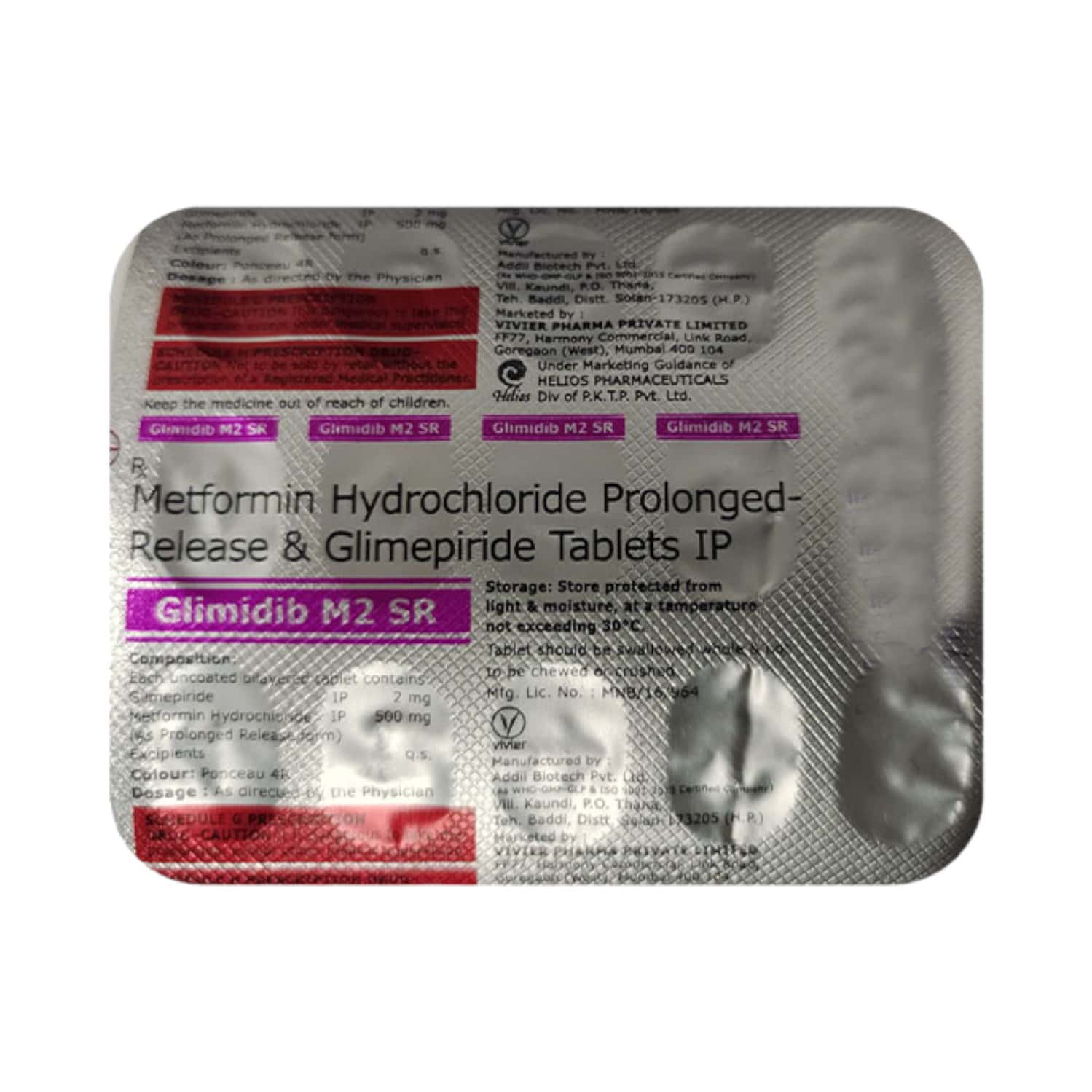 Amaryl -M 2mg Tablets