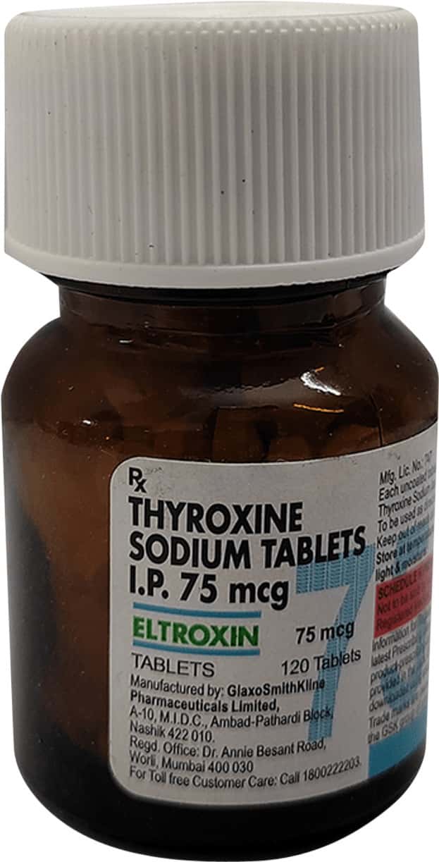 Eltroxin 75mg Tablets