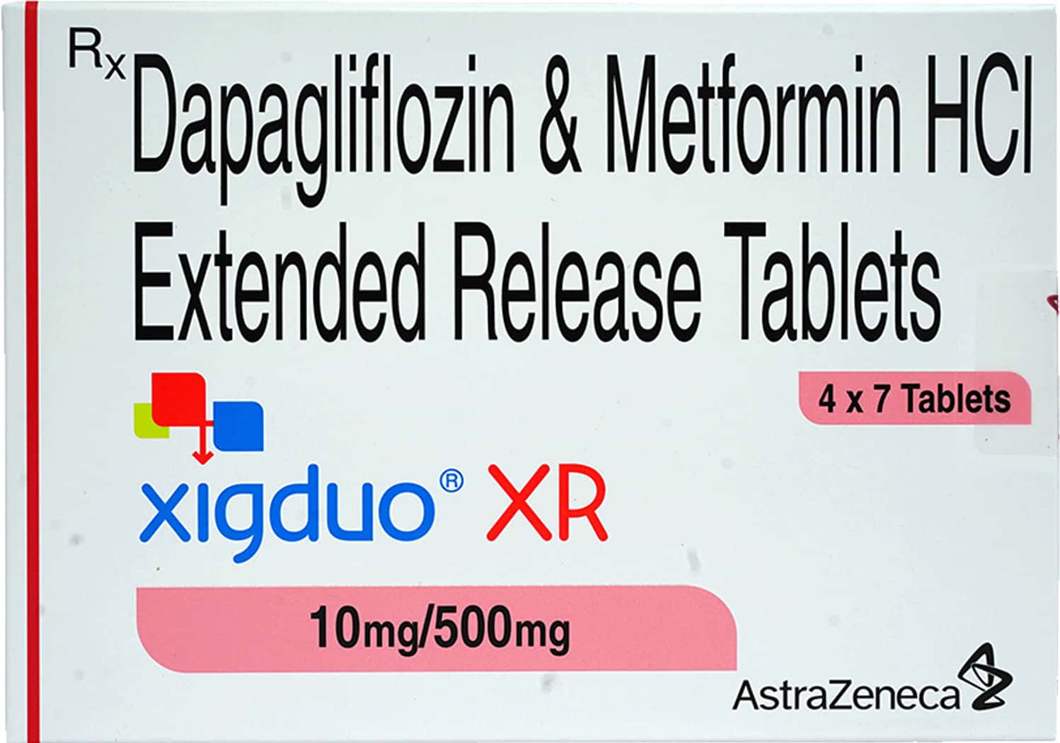 Xigduo Xr 10/500mg Tablets