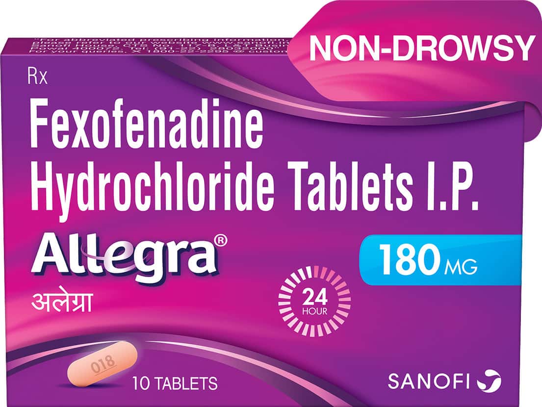 Allegra 180mg Tablets