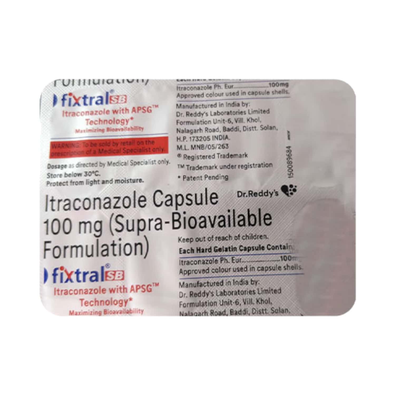 Es -Mistral 160mg Tablets