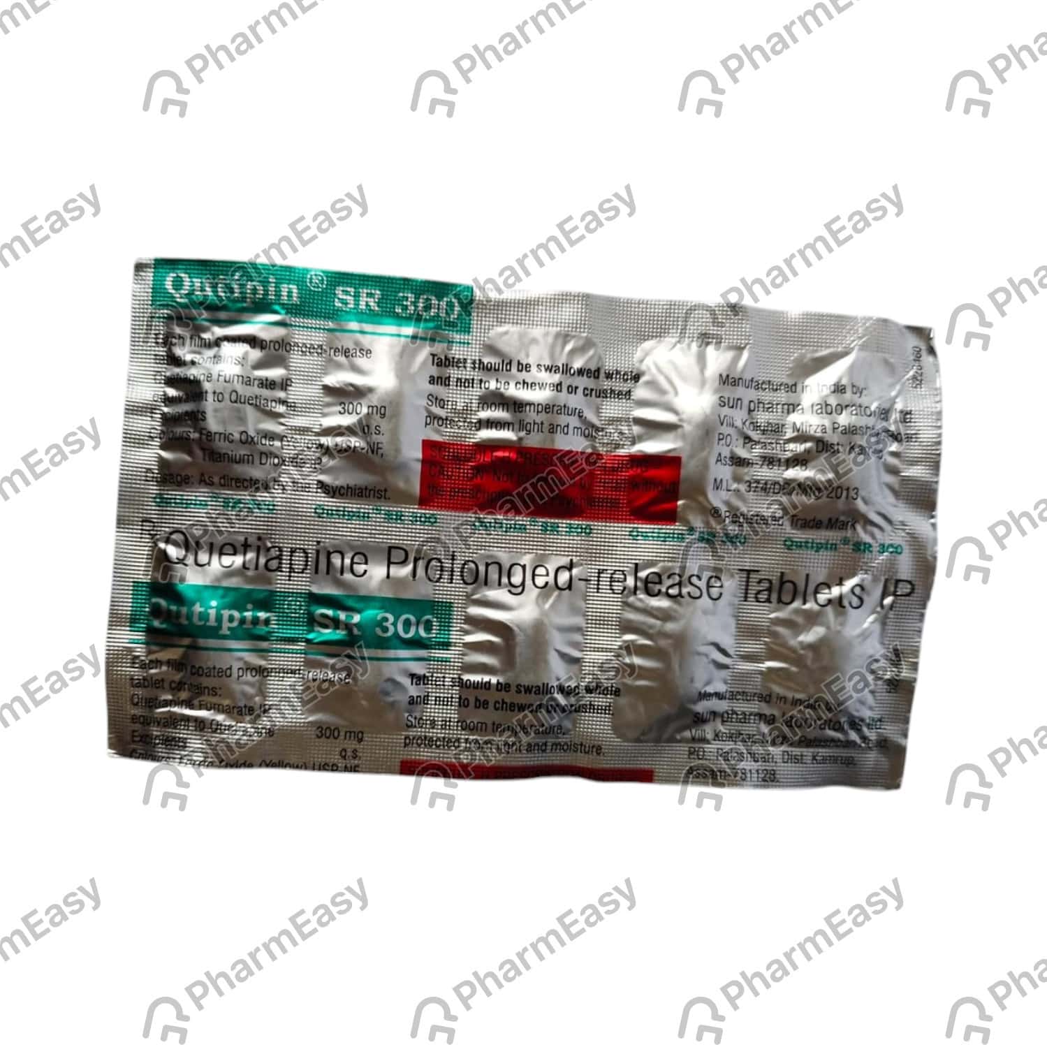 Qutipin SR 300mg Tablets