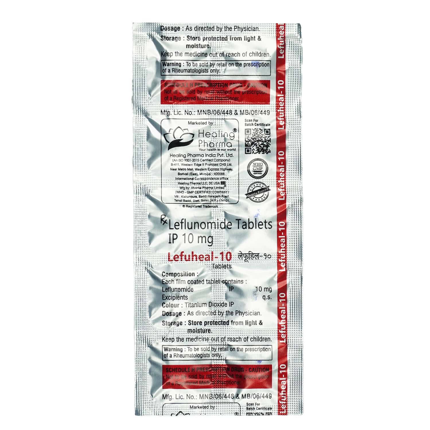 Lefuheal 10mg Tablets