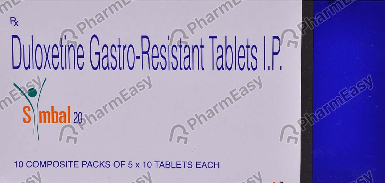 Symbal 20mg Tablets