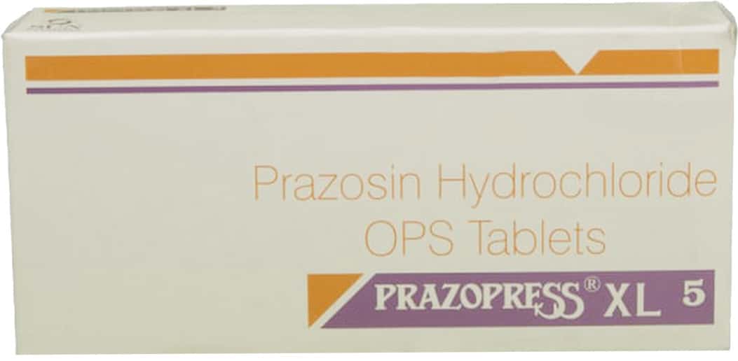 Prazopress XL 5mg Tablets