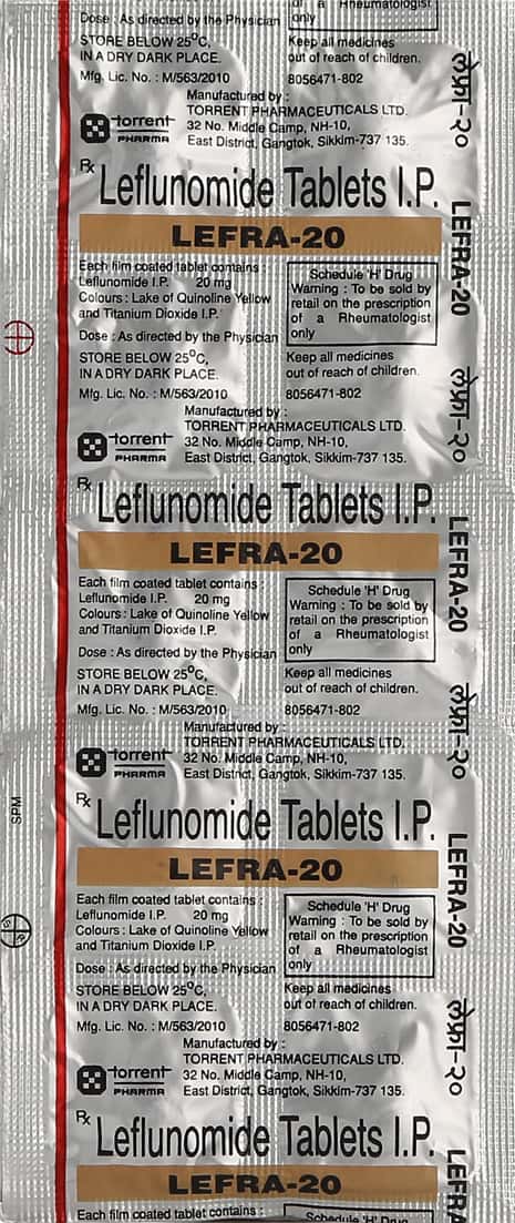 Lefra 20mg Tablets