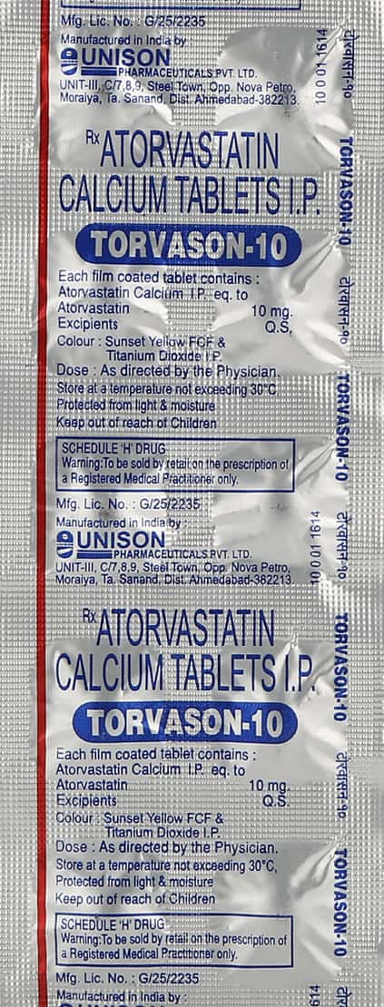 Torvox 10mg Tablets