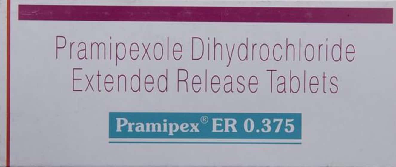 Pramipex Er 0.375mg Tablets