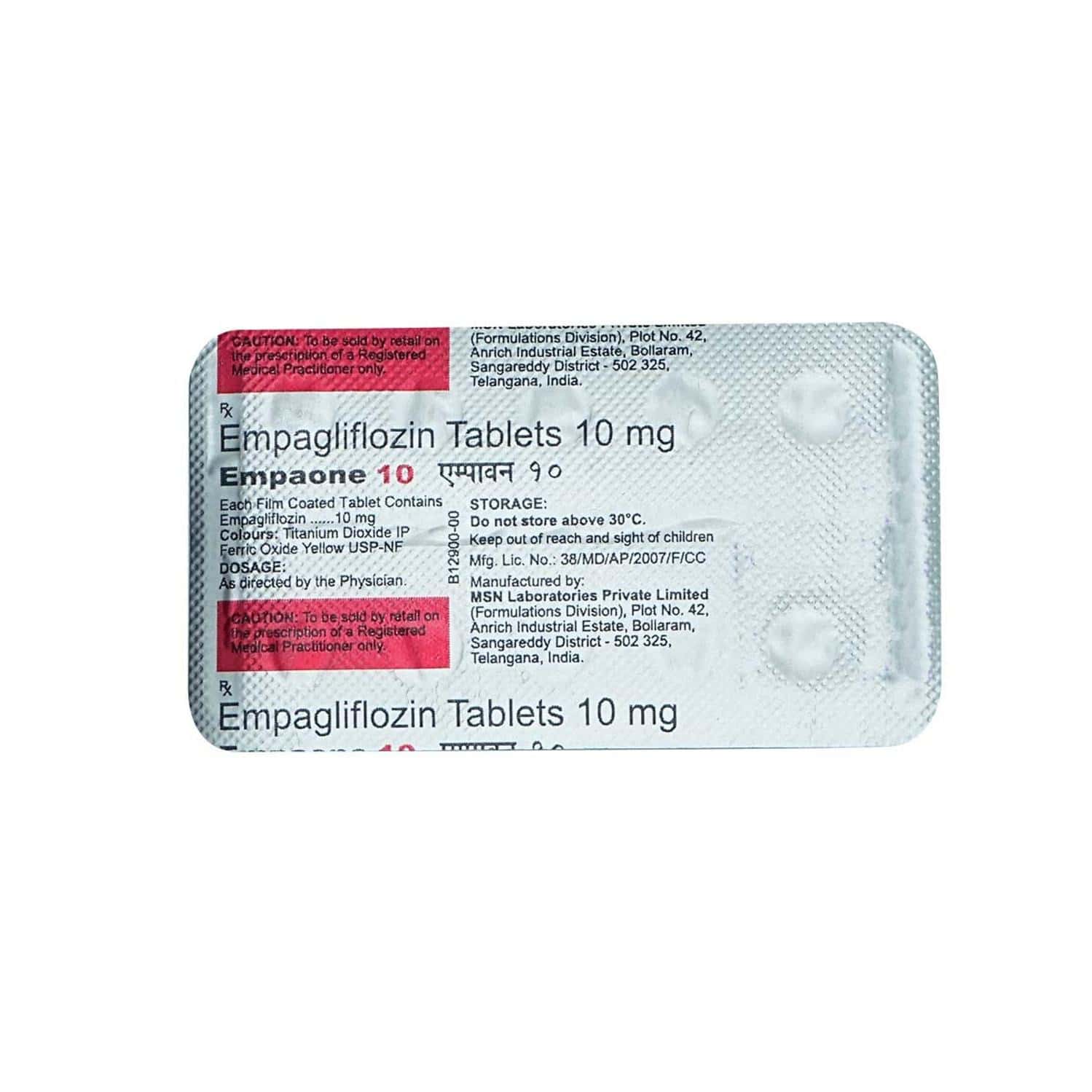 Empacon 10mg Tablets