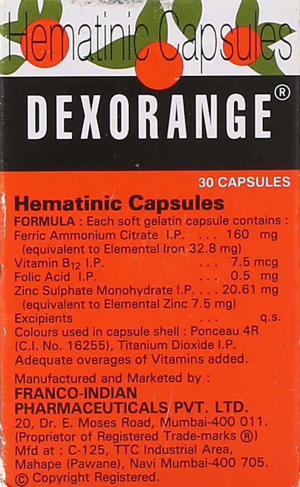Dexorange Caps