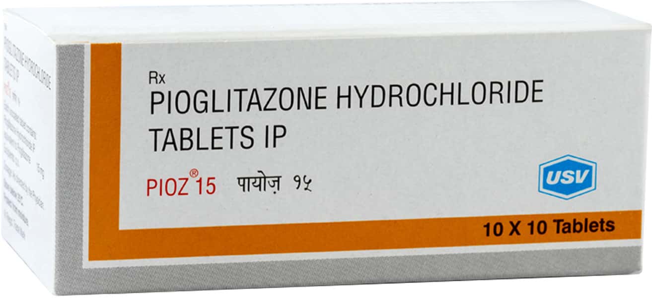 Pioglit 15mg Tablets