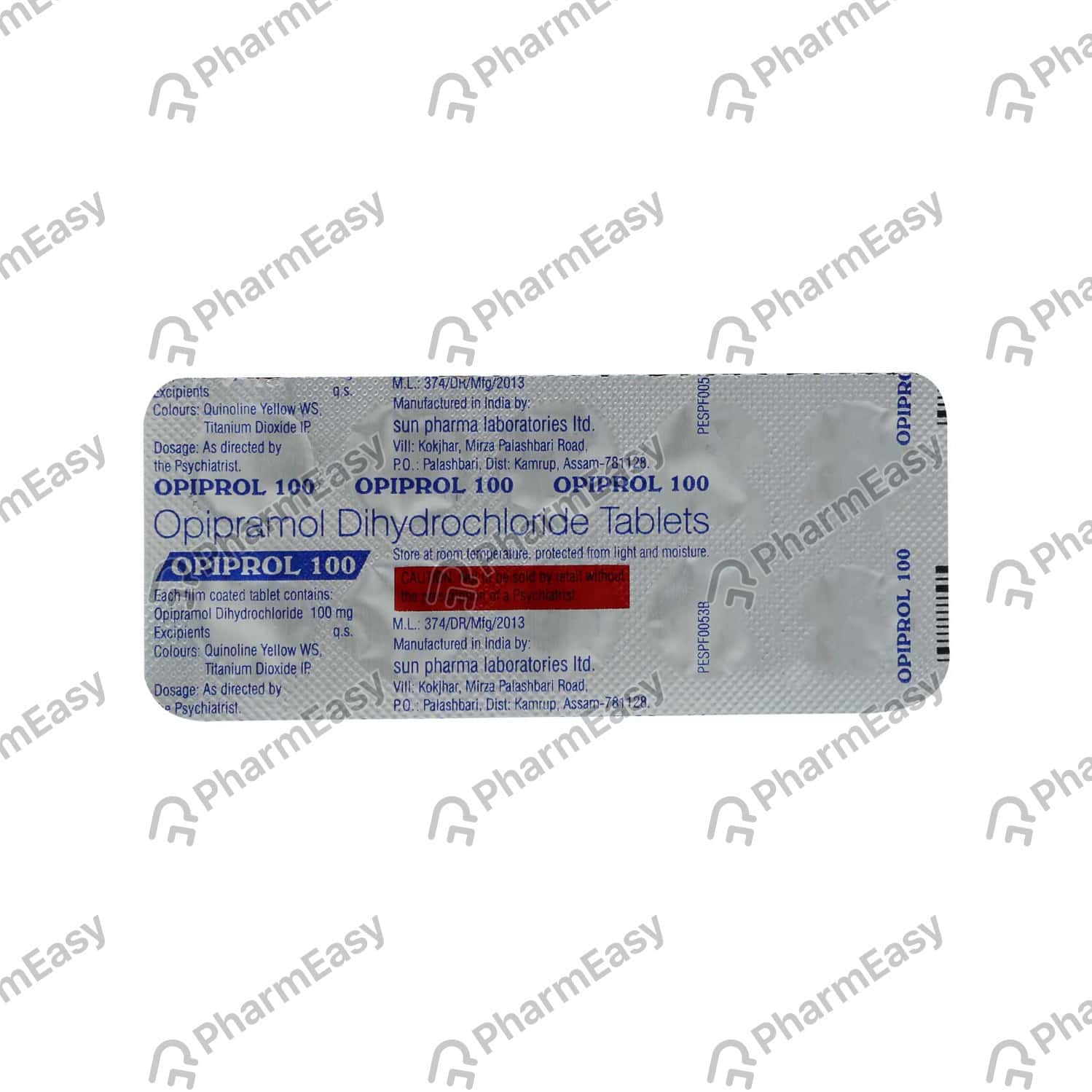 Opiprol 100mg Tablets